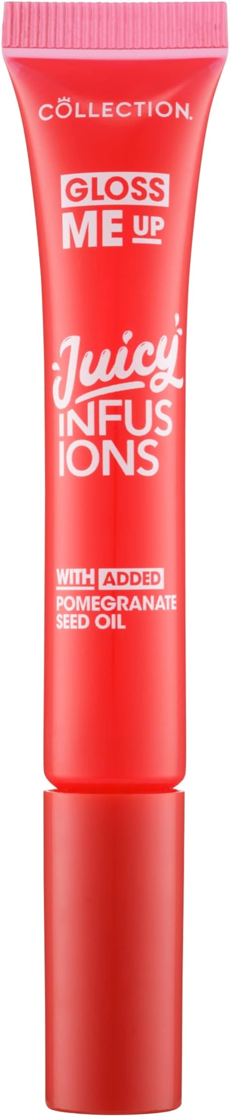 Collection Gloss Me Up Juicy Infusion Pink Lip Gloss 9ml Pomegranate Oil