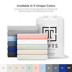 Tafts Duvet Cover Set, King Size - 100% Viscose