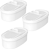 UAMIGYU WD-PF-01A Plus Replacement Filters for All Waterdrop Pitcher and Dispenser Filtration Systems, Reduces PFAS, PFOA/PFOS, Chlorine, Last Up to 3 Months or 200 Gallons, 3 Pack