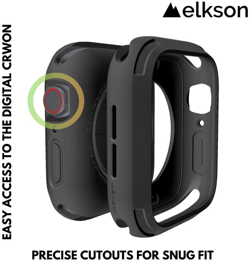 Compatible with Apple Watch Band 44mm Bumper Case - Image 3