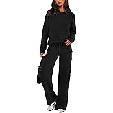 PRETTYGARDEN 2 Piece Sets for Women Fall 2026 Sweatsuits Outfits Lounge Matching Hoodie Set Travel Track Suits Winter Clothes