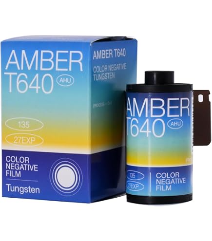 RETO Amber T800 35mm カラー ネガフィルム 5点 Amber T800 Cor Negativa, 27EXP, ISO800, Filme Cine de 35 mm