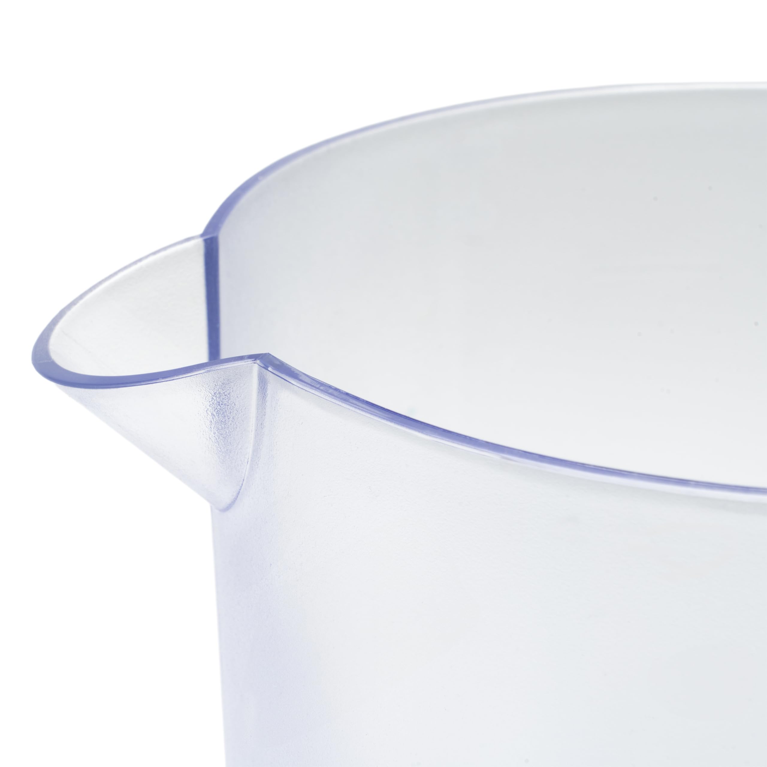 G.E.T. Heavy-Duty 1 Gallon Plastic Pitcher with Lid, Clear, BPA Free
