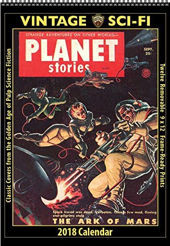 2018 Vintage SCI-FI Calendar