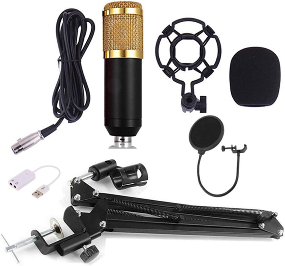 BM-700 Condenser crophone Kit Studio Suspension Boom Scissor Arm Stand Universal crophone Accessories