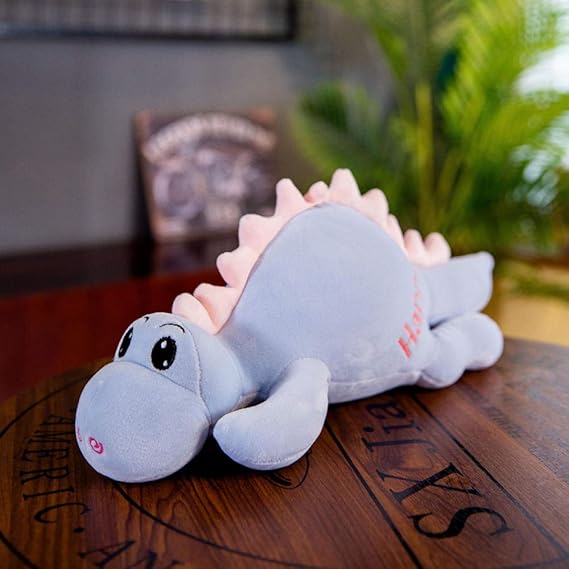 THIBETA Soft Toy Cute Dinosaur Plush Toy Pillow Doll Bed Sleeping Long
