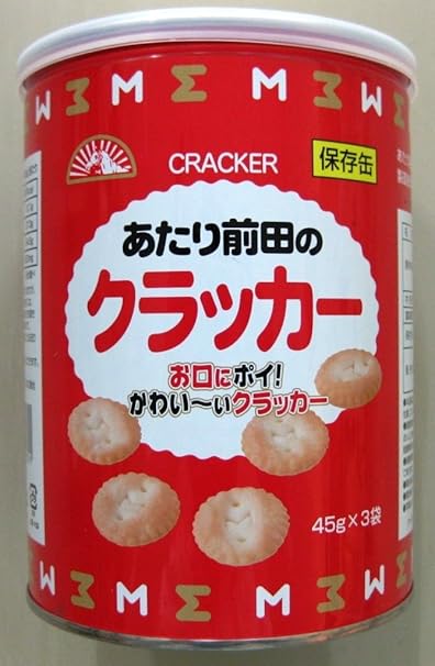 Amazon 前田製菓 保存缶 あたり前田のクラッカー 前田製菓 クラッカー 通販