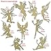 Creative Embellishments Scrapbook Laser Cut Chipboard Fairies Set of 9