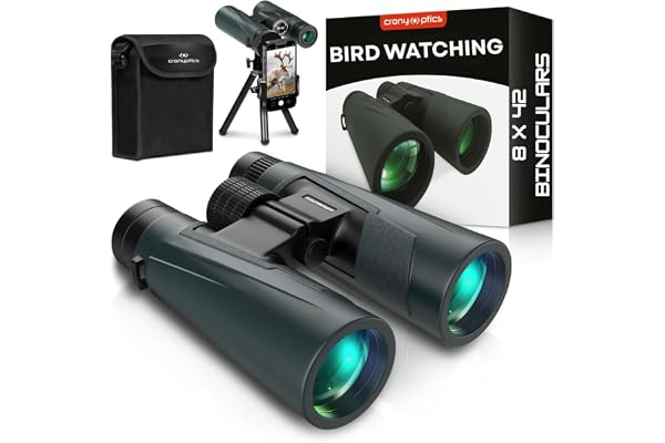 Binoculars for Bird Watching - High Powered Binocular for Adults - Birding Binoculars for Hunting 8x42