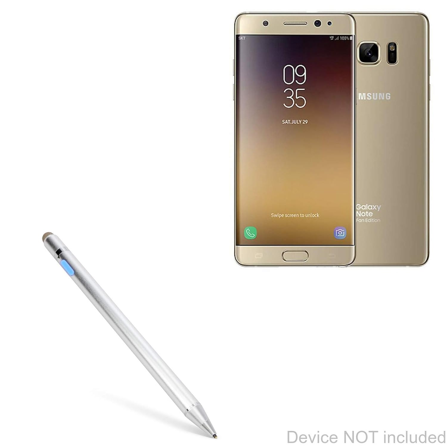 samsung note fe silver