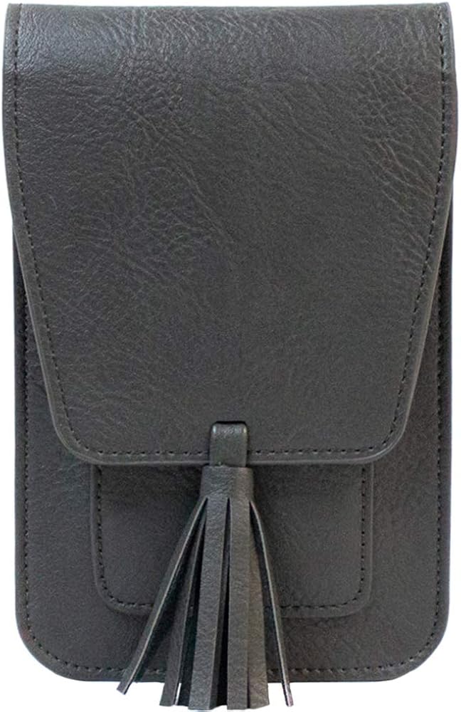 K. Carroll Accessories Harper Crossbody Charcoal Handbags