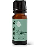 Plant Therapy Lime in The Coconut Essential Oil Blend 10 mL (1/3 oz) 100% Pure, Undiluted, Aromatherapy, Fresh, Energizing Scent
