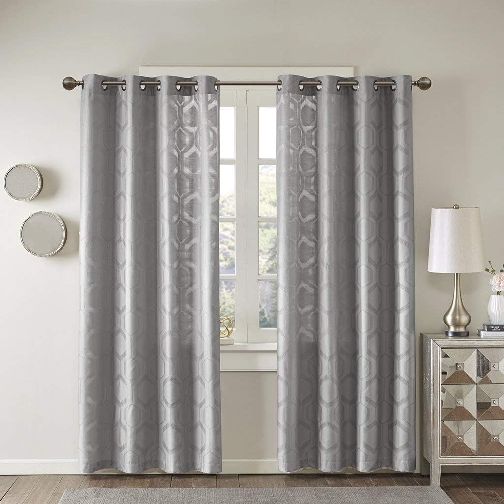 Drapes textured sheers windows Amazon.com: Sheer Curtains For Bedroom, Modern Contemporary Light Grey