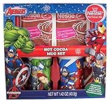 Character Holiday Mugs with Nestle Hot Cocoa Packets Gift Set