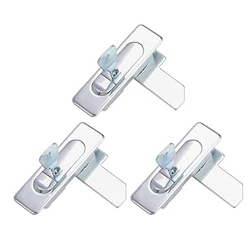 Uxcell Electric Cabinet Panel Cam Lock Push Button Pop Up Type