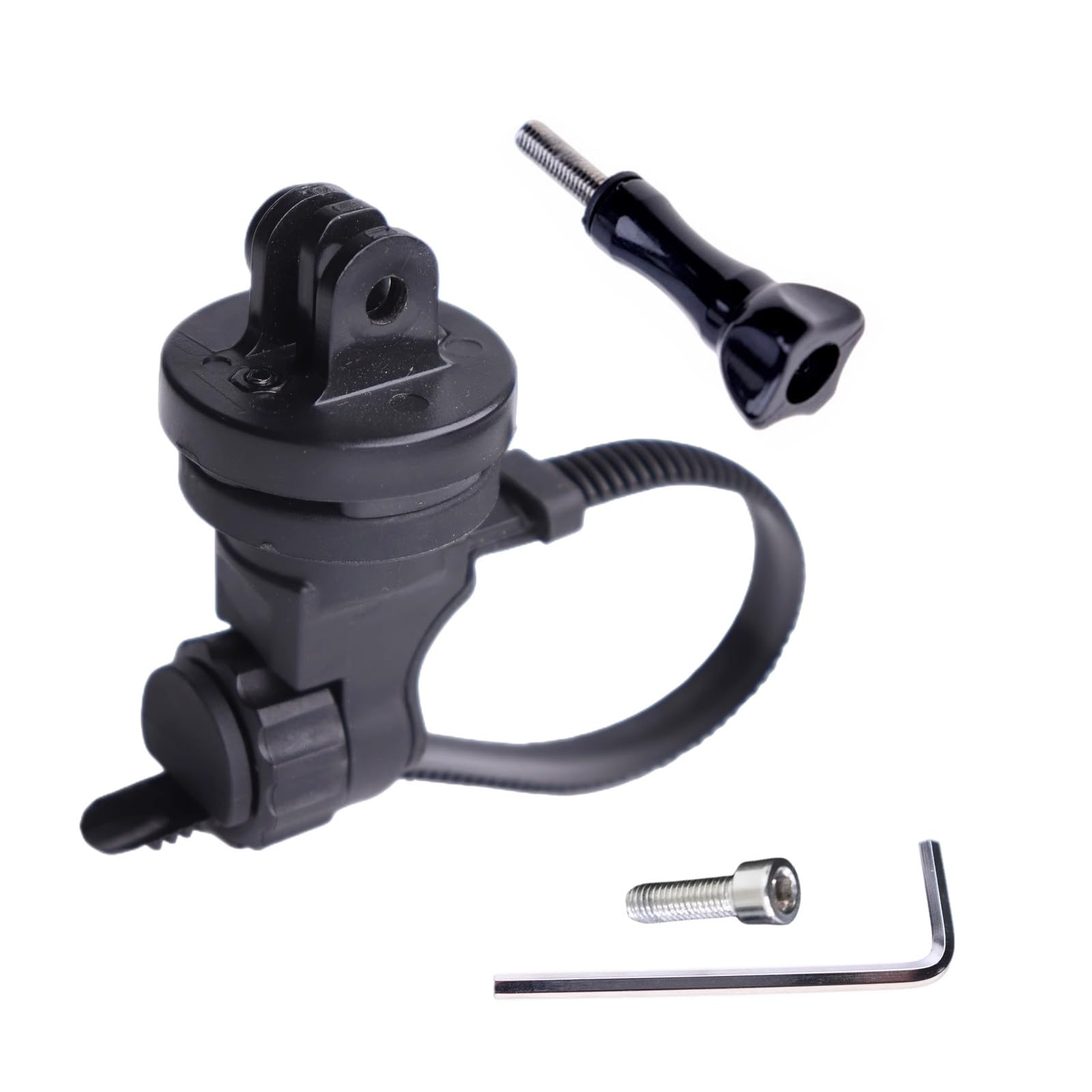 NELboNs Quick Release Sport Action Cameras Adapter Mount for Bicycle Out Front Handlebar Her.o D.JI Insta 360 Cameras Thumbscrew Strap Mount