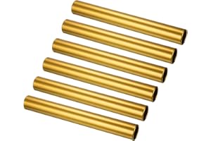 PATIKIL Aluminum Relay Batons, 6 Pcs Field Track Relay Events Baton for Race Gym Track and Field Equipment Class Games Outdoo