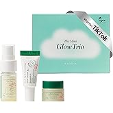 AXIS-Y The Mini Glow Trio Dark Spot Correcting Travel Size Gift Set - Toner 0.41 fl. oz., Serum 0.169 fl. oz., Cream 0.169 fl. oz. - Vegan Korean Skin Care