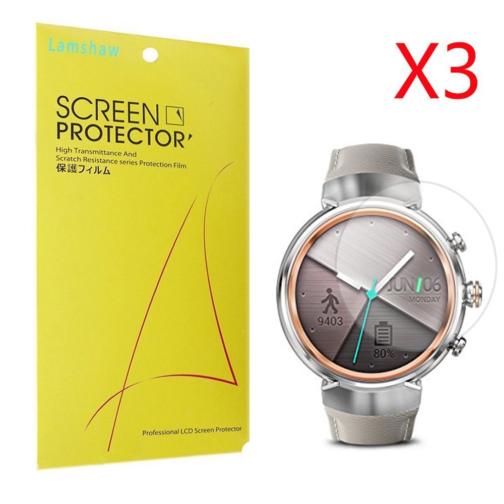 Amazon.com: Asus ZenWatch 3 Screen Protector, Lamshaw ...
