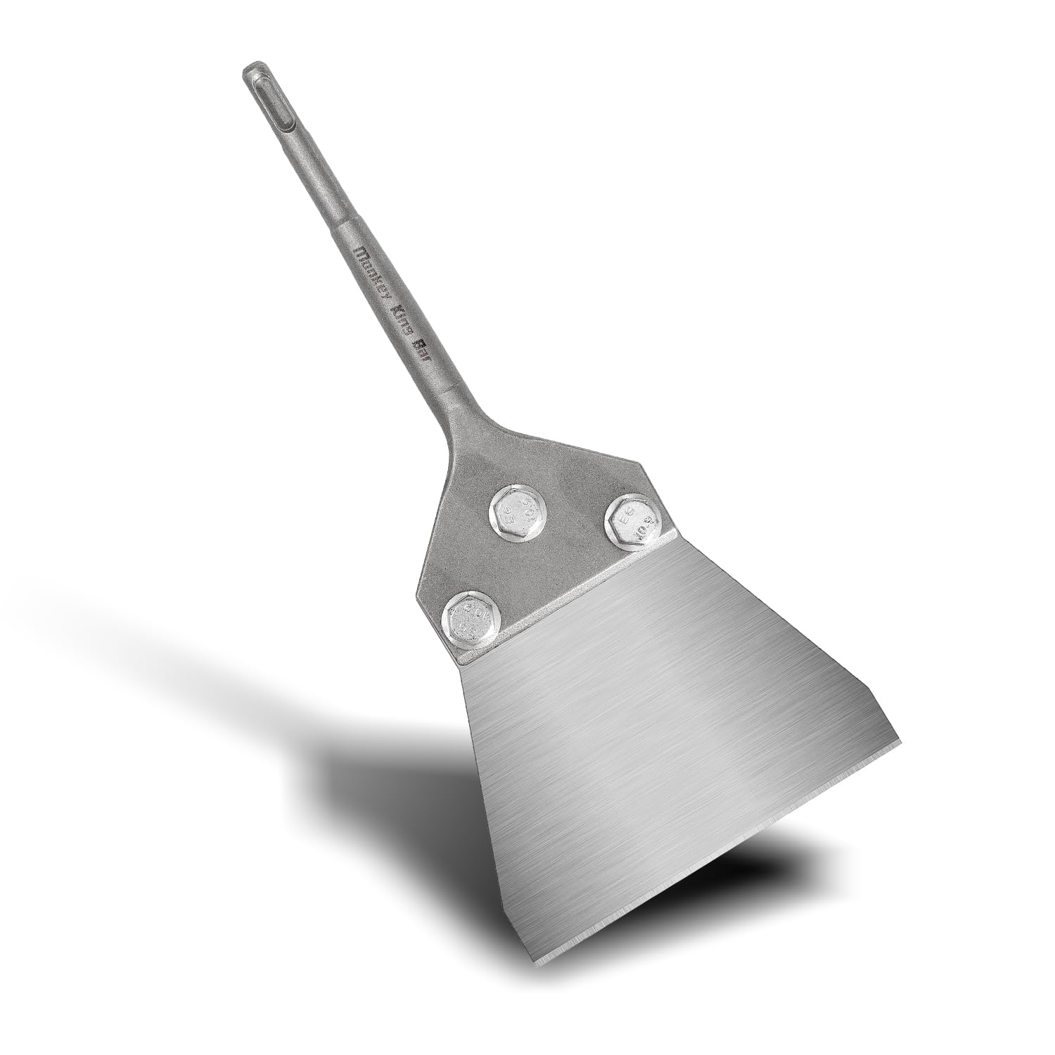 Monkey King Bar SDS Plus Floor Scraper Chisel，250x130MM Tile Remove Chisel for Tile Concrete adhesives Wooden Floor,Adapter SDS Plus Hammers