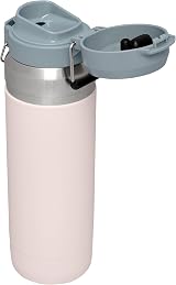 Stanley 1913 Quick Flip Stainless 1.06L Water Bottle Rose Quartz view 7