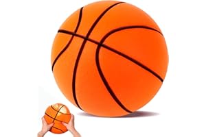 Silent Dream Basketball Size 7 - 2025 Upgrade Dribble Quiet Indoor Foam Ball, Easy to Grip for Various Activities