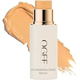 Ogee Sculpted Complexion Foundation Stick - Banyan 2.75W | Medium Light, Golden Undertones, Full Coverage Foundation, Instantly Balances &amp; Evens Complexion, 70% Organic Ingredients
