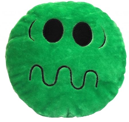 Tickles Stuffed Soft GRUMPY Smiley Cushion Toy Pillow Car 33 cm