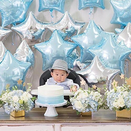 Balloonsnmore Boy First Birthday Star Balloons