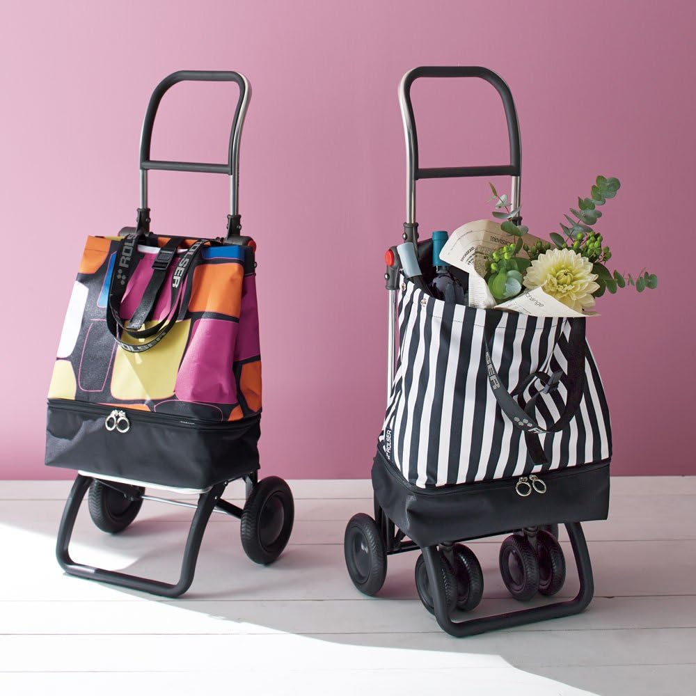 Amazon｜2輪（ROLSER/ロルサー ショッピングカート） H27110(サイズはありません イ：カラフル)｜dinos(ディノス