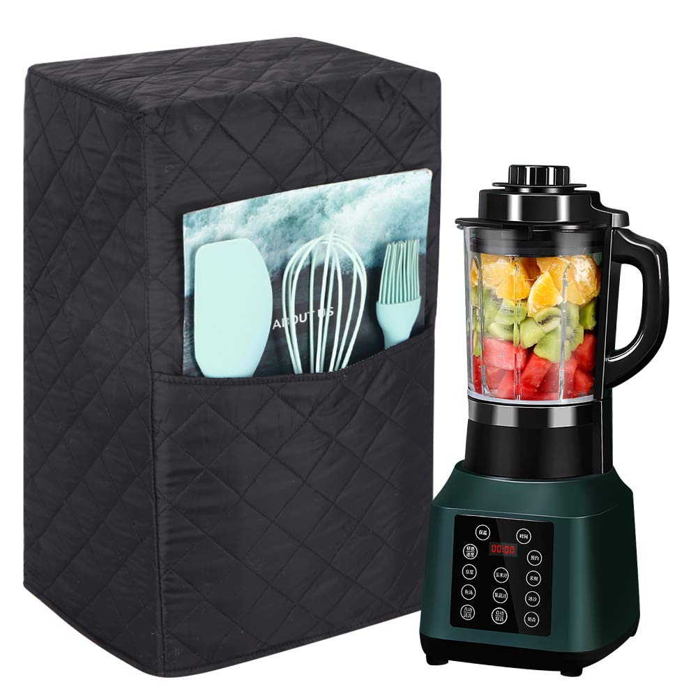 Kitchen Blender Dust Cover,Blender Covers Compatible with Ninja Foodi Blender,Blender Covers For kitchen Appliance Covers,Blender Cover with Accessory Pocket.Juice Cover Gift For Women.