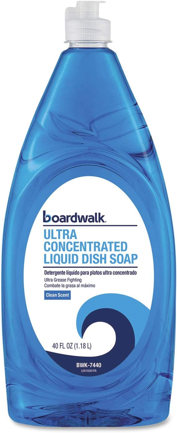 Boardwalk Ultra Concentrated Liquid Dish SOAP, Clean, 40 OZ
