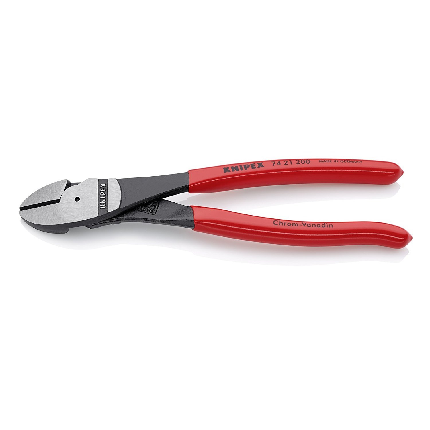KNIPEX Tools 74 21 200, 8-Inch High Leverage Angled