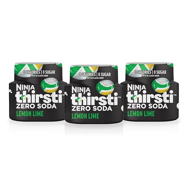 NINJA THIRSTI FLAVORED WATER DROPS, ZERO SODA LEMON...