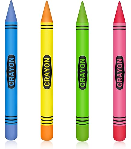 Lyreh 5 Pinceles Inflables Gigantes De 105 Cm | Decoración Colorida En PVC, Perfectos Para Aulas, Eventos, Fiestas, Bienvenidas Y Graduaciones, Reutilizables Y Fáciles De Inflar
