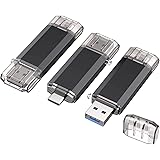Vansuny 3 Pack 32GB USB C Flash Drive 2 in 1 OTG USB 3.0 + USB C Memory Stick with Keychain Dual Type C USB Thumb Drive Photo