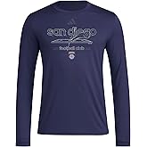 Adidas Mens San Diego Fc Pre-Game Long Sleeve T-Shirt