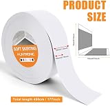 Flintronic Caulk Tape 4.5m Self Adhesive Waterproof Mildewproof 20mm view 2
