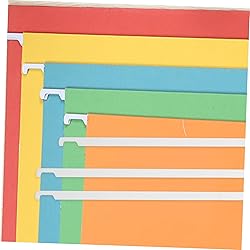 NUOBESTY 25pcs Metal Hanging File Bars Document