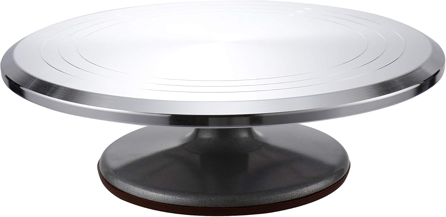 12’’ Cake Decorating Turntable for Cakes and Desserts. Aluminum Alloy