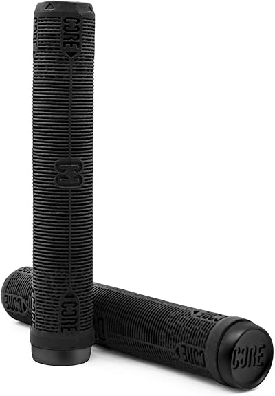 CORE Skinny Boy Handlebar Grips 170mm Black Non Slip Bar Ends Included