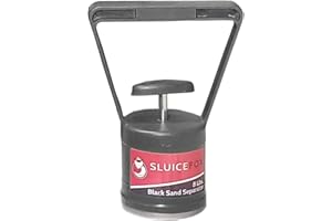 Sluice Fox Magnetic Pickup Tool; Black Sand Gold Separator; Hand held Gold Prospecting Tool; Essential Tool for Gold panning kit; Separating Gold from Pay Dirt - Choose Your Size!