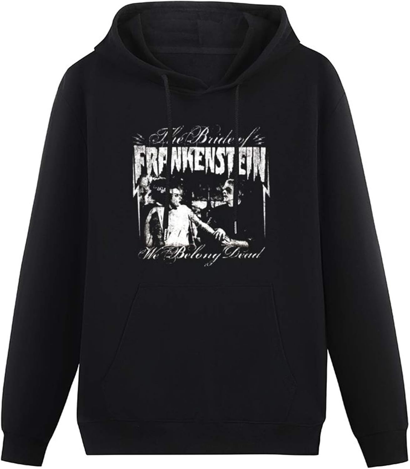 The Bride of Frankenstein Juniors We Belong Dead Men Onecks Fashion Hoodies Pullover Long Sleeve 