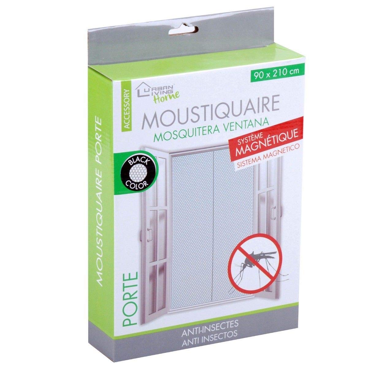 URBNLIVING Door Screen Mesh mosquito Anti Insect Fly Bug Magnetic Fastening Net 90 x 210cm