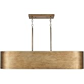 Capital Lighting 839051ML Jude Modern Bold Metal Island/Linear Chandelier, 5-Light 500 Total Watts, 9" H x 44" W, Mystic Lust