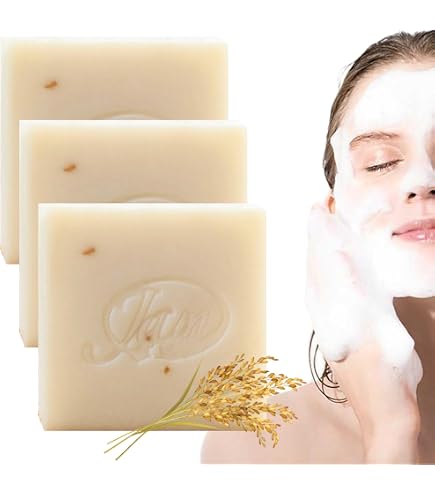 12 Savons Au Lait De Riz Thaïlandais - Faits Main - Base Végétale - Parfum Herbal