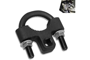 leediga 1 PC Car Inner Tie Rod Wrench, Durable Metal Material, Multifunctional Vehicle Tie Rod Installation Accessories, Universal Automotive Machine Wrench Tool for Most Cars (Black)