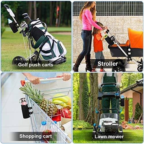 2 Pack 7'' High Universal Roll Bar Cup Water Bottle Drink Holder with