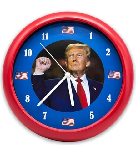 Amazon.com: Trend Tick Donald Trump Wall Clock, Funny Dancing