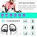 Bluetooth Headphones, Wireless Sports Earphones Headset W/Mic IPX7 Waterproof HD Stereo Sweatproof Earbuds for Gym Running Workout Noise Cancelling Headsets with SIRI for iPhone & Android